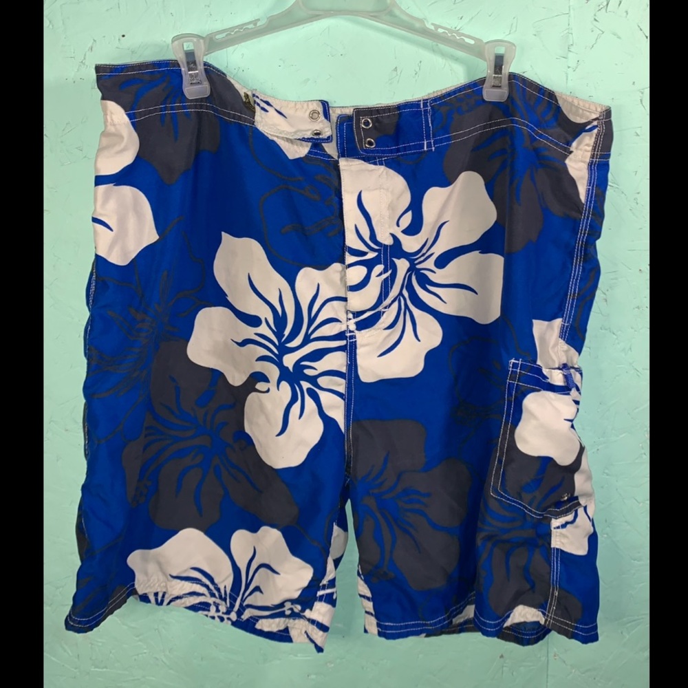 Surfwear Floral Swim Trunks